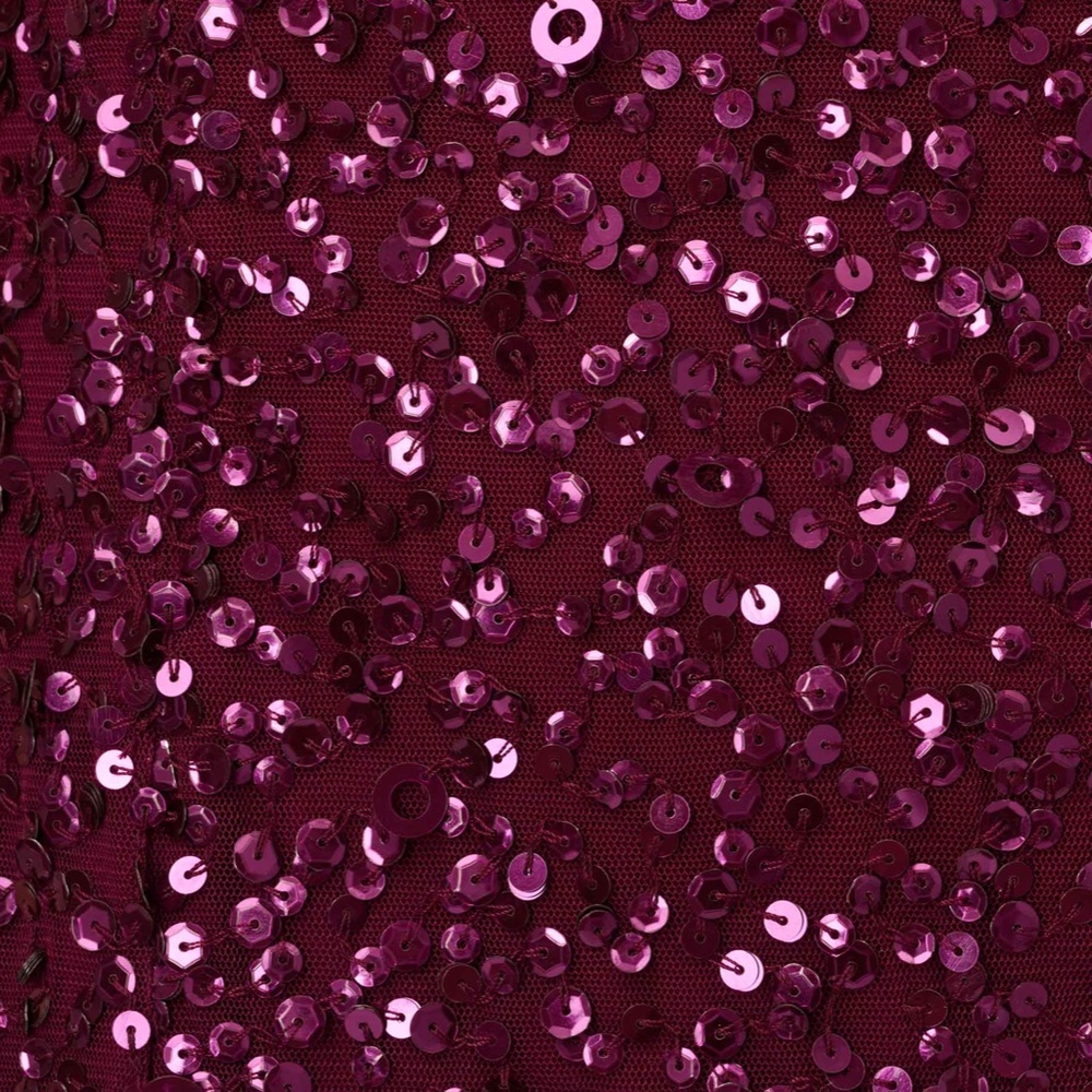 NWT Adrianna Papell Scoop Back Sequin Gown sz 6 - Picture 5 of 7